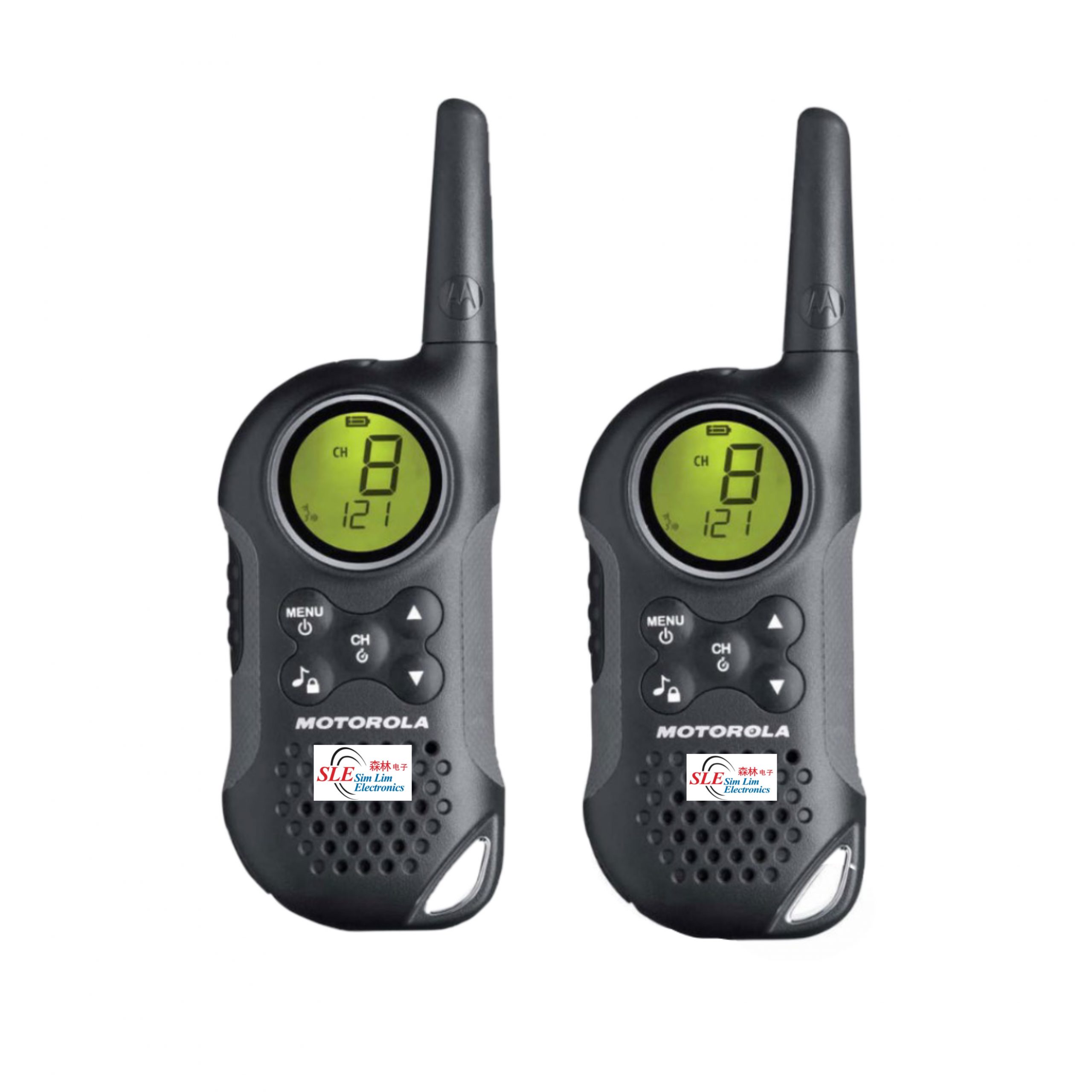 Motorola TLKR T6 Walkie Talkie Two Way Radio - Sim Lim Electronics